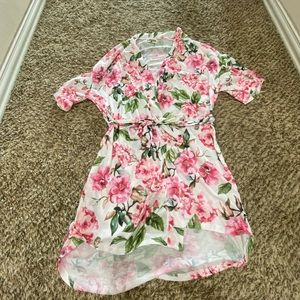 Floral robe
